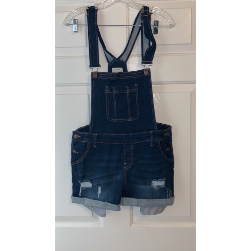 Denim overalls